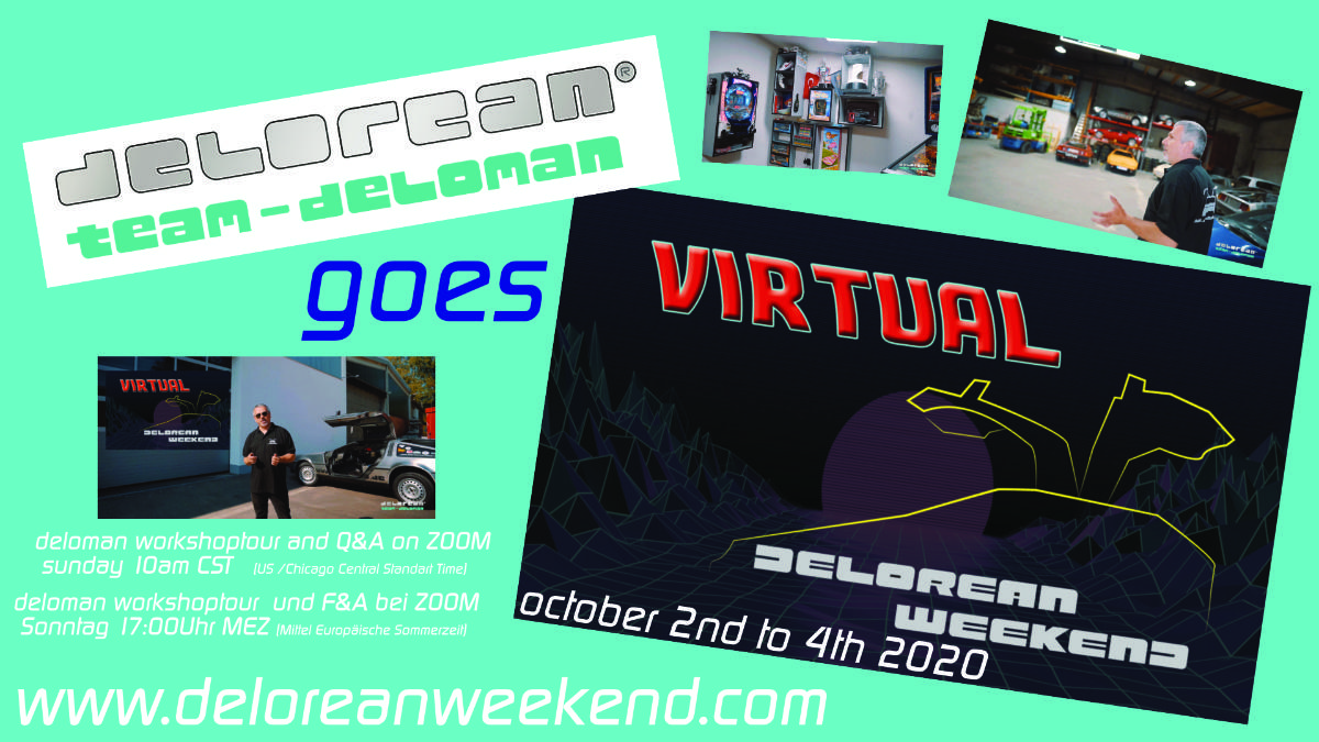 Virtual Delorean Weekend 2020