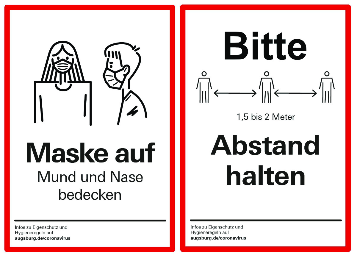 abstand maske