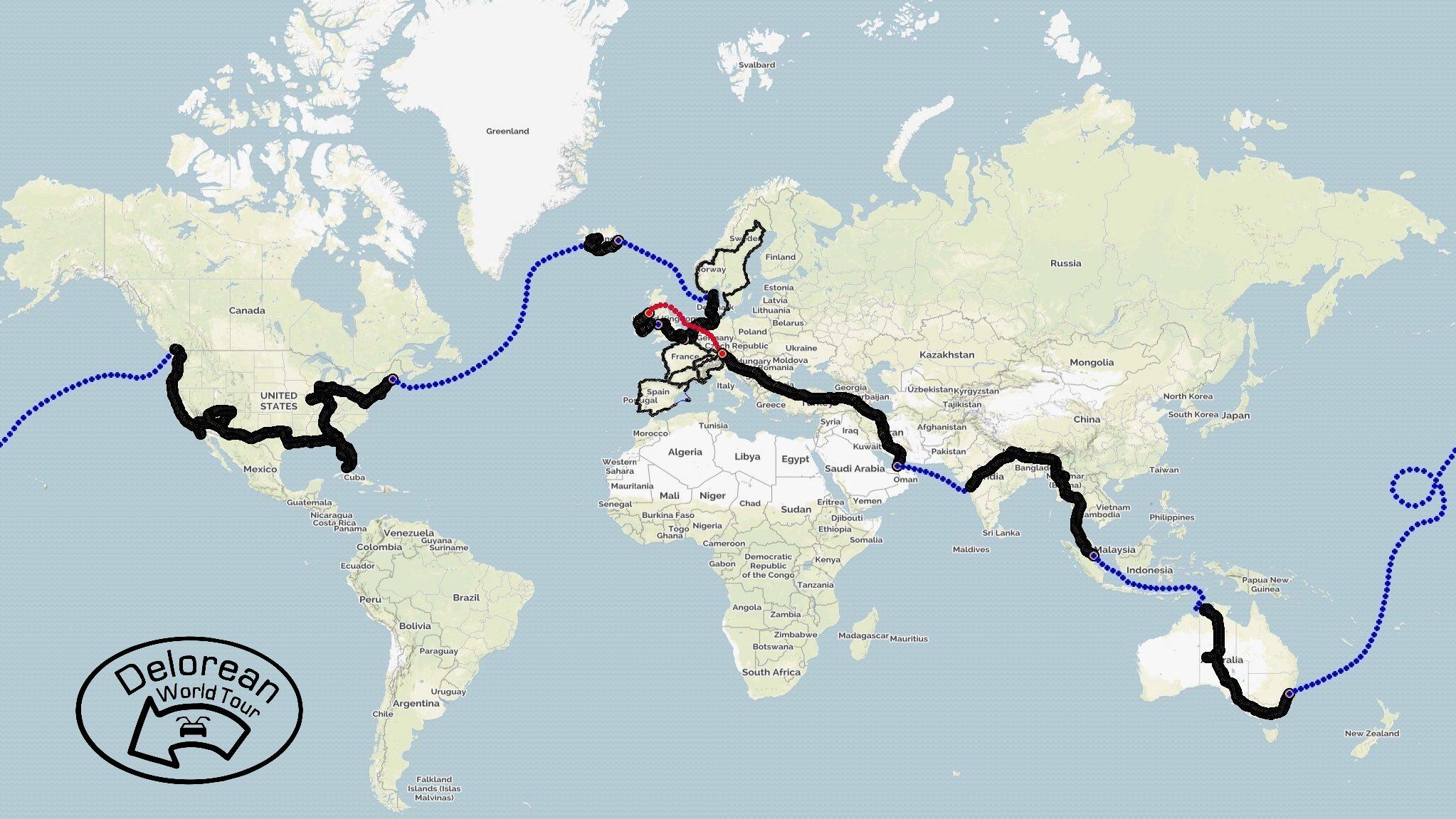 Delorean World Tour 2016