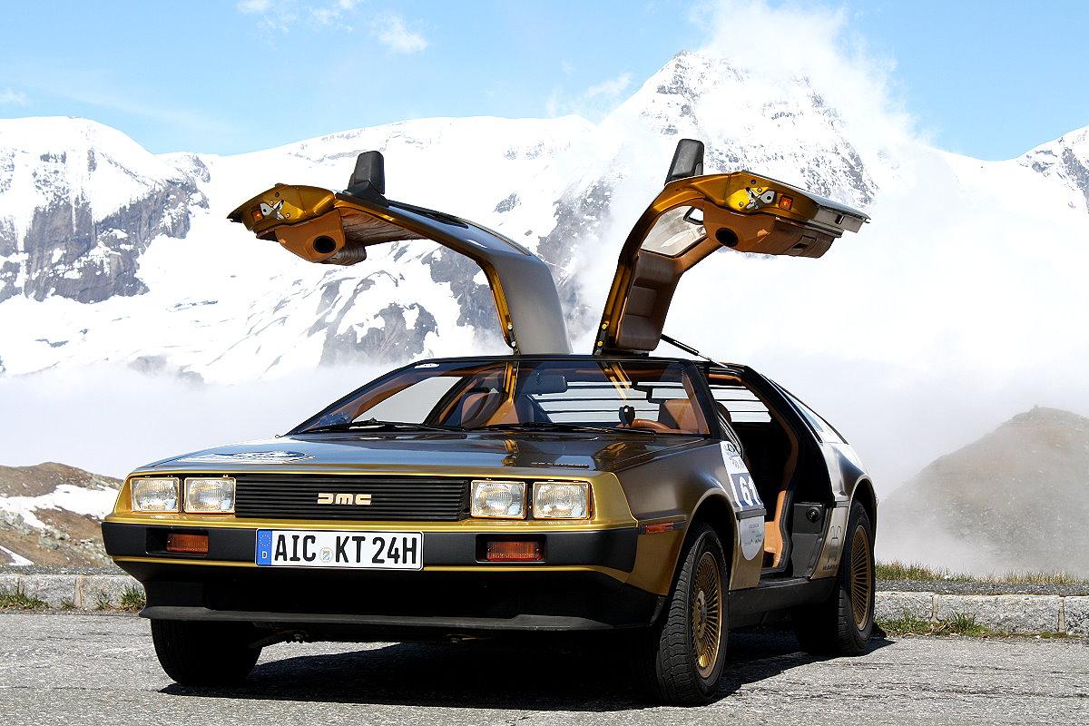Golden Delorean